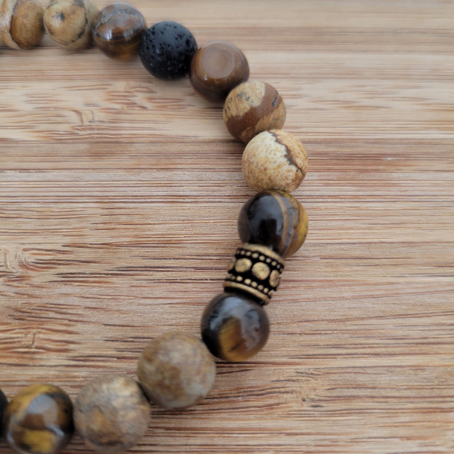 UNITY MIXED STONE TOGGLE BRACELET
