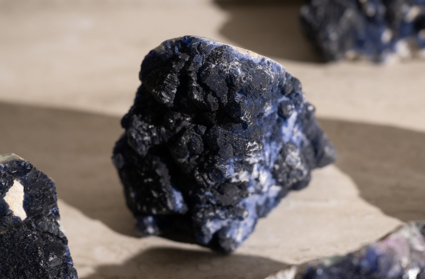 BLUEBERRY FLUORITE SPECIMEN- MEDIUM