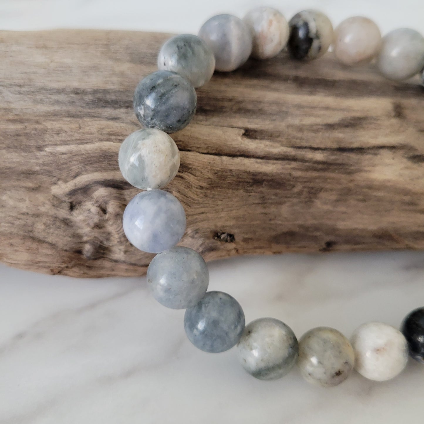 MENS 10MM SODALITE