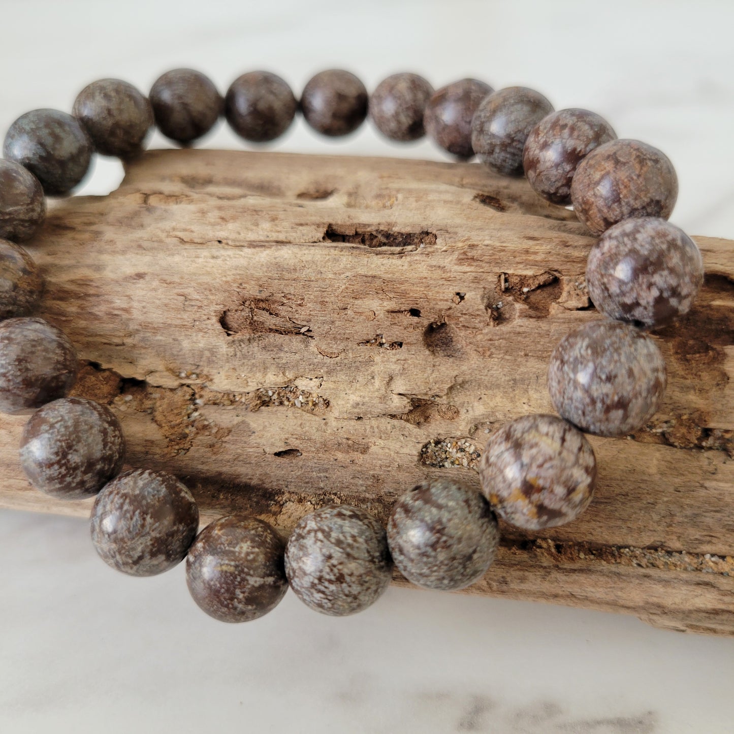 RED SNOWFLAKE OBSIDIAN