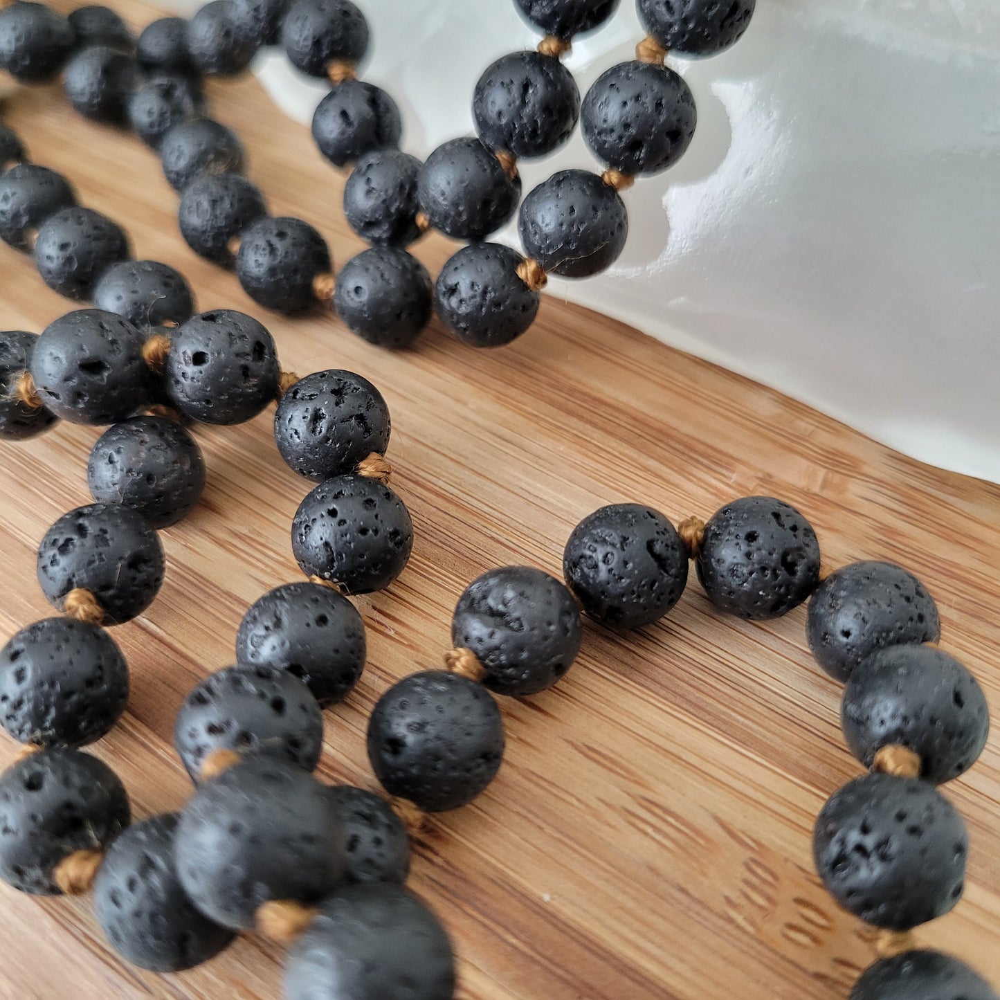 LAVA STONE DIFFUSER NECKLACE 60"
