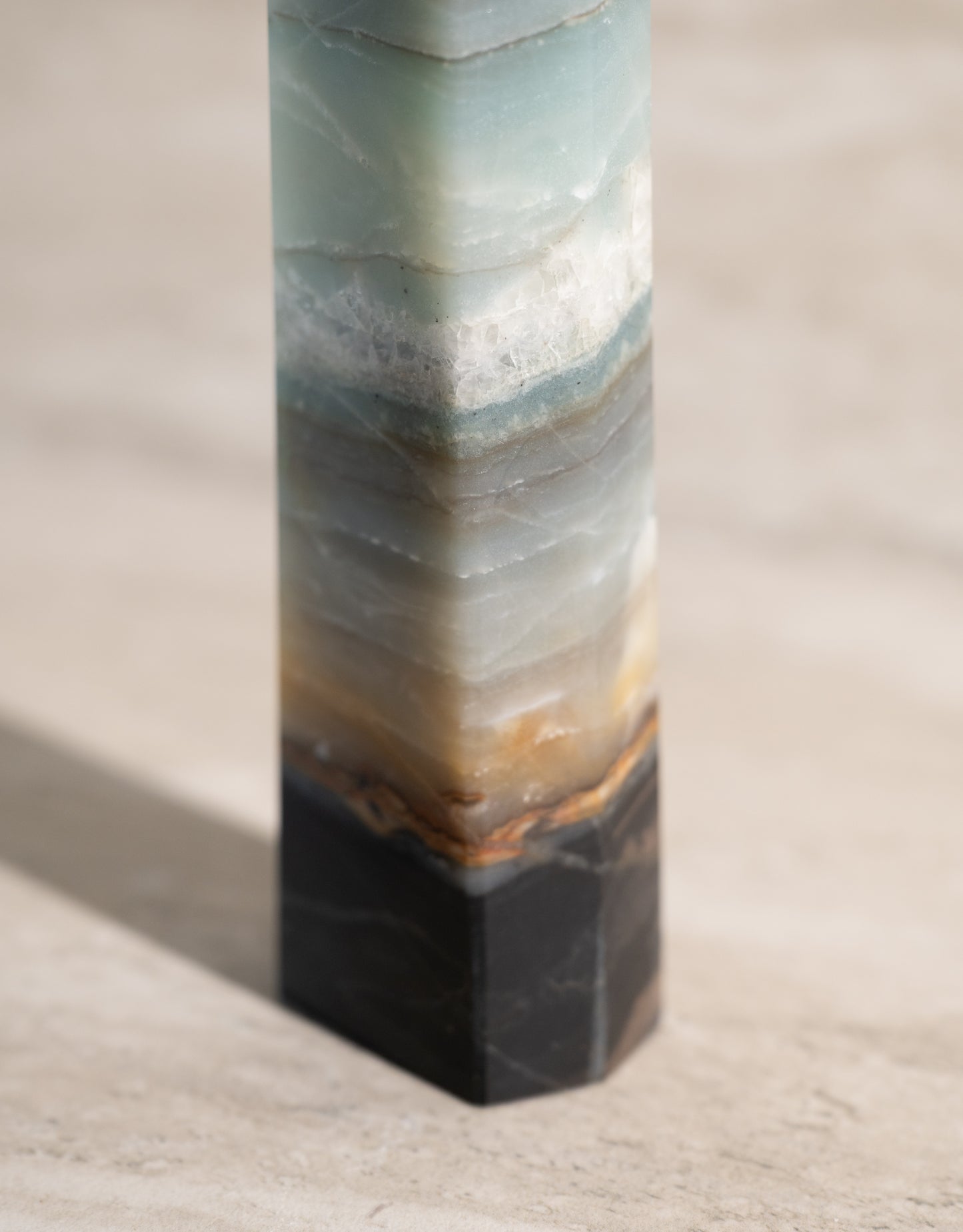 AMAZONITE TOWER- 7-9"