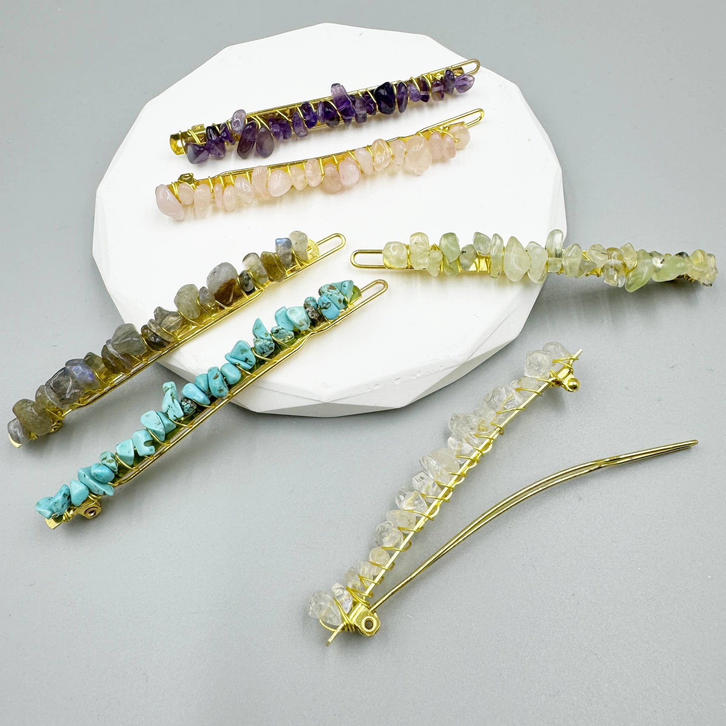 BERET HAIR CLIPS