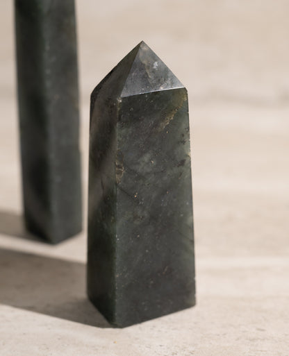 LABRADORITE TOWER- 3-4"