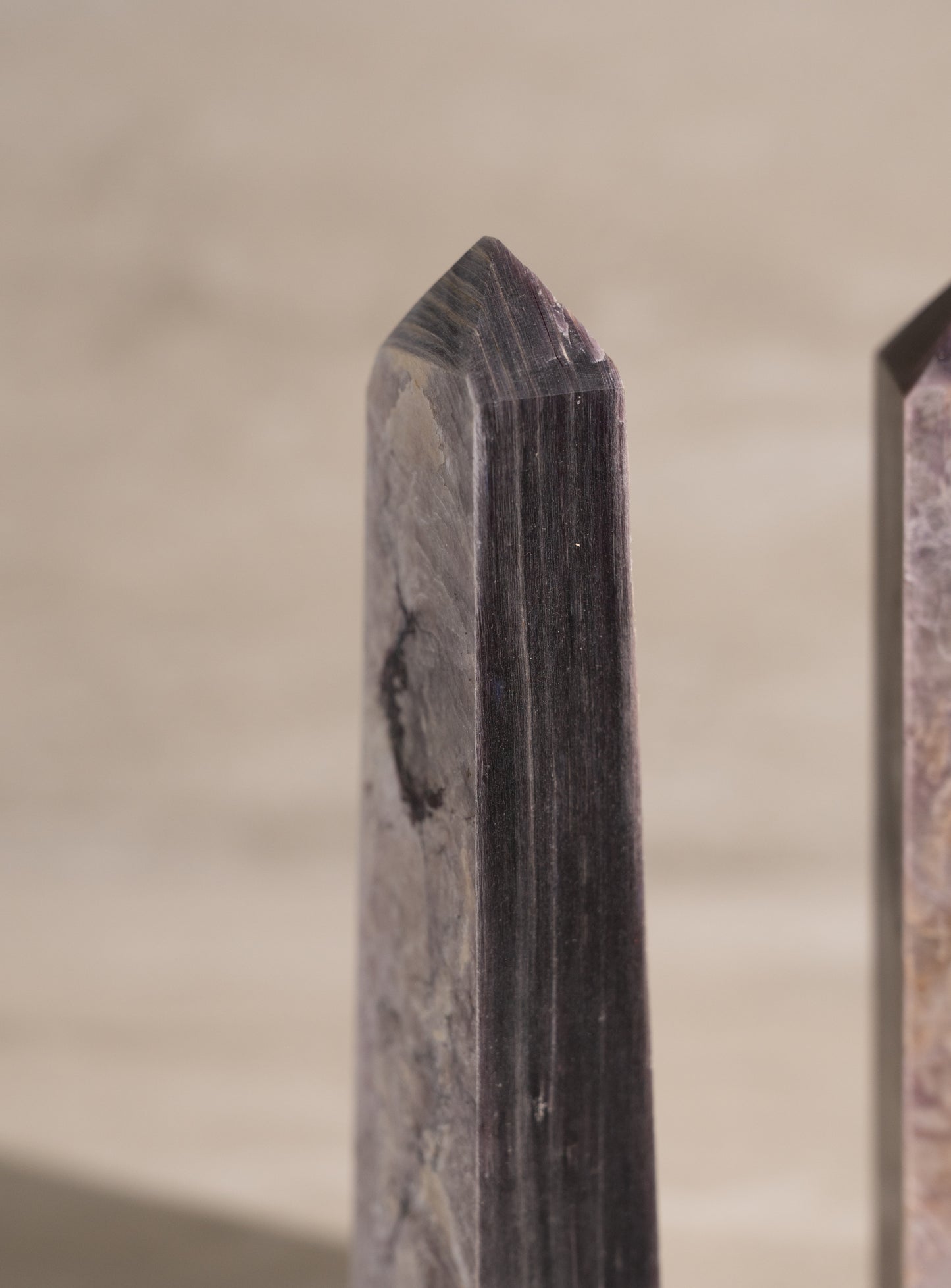 LEPIDOLITE TOWER- SET 5-7"