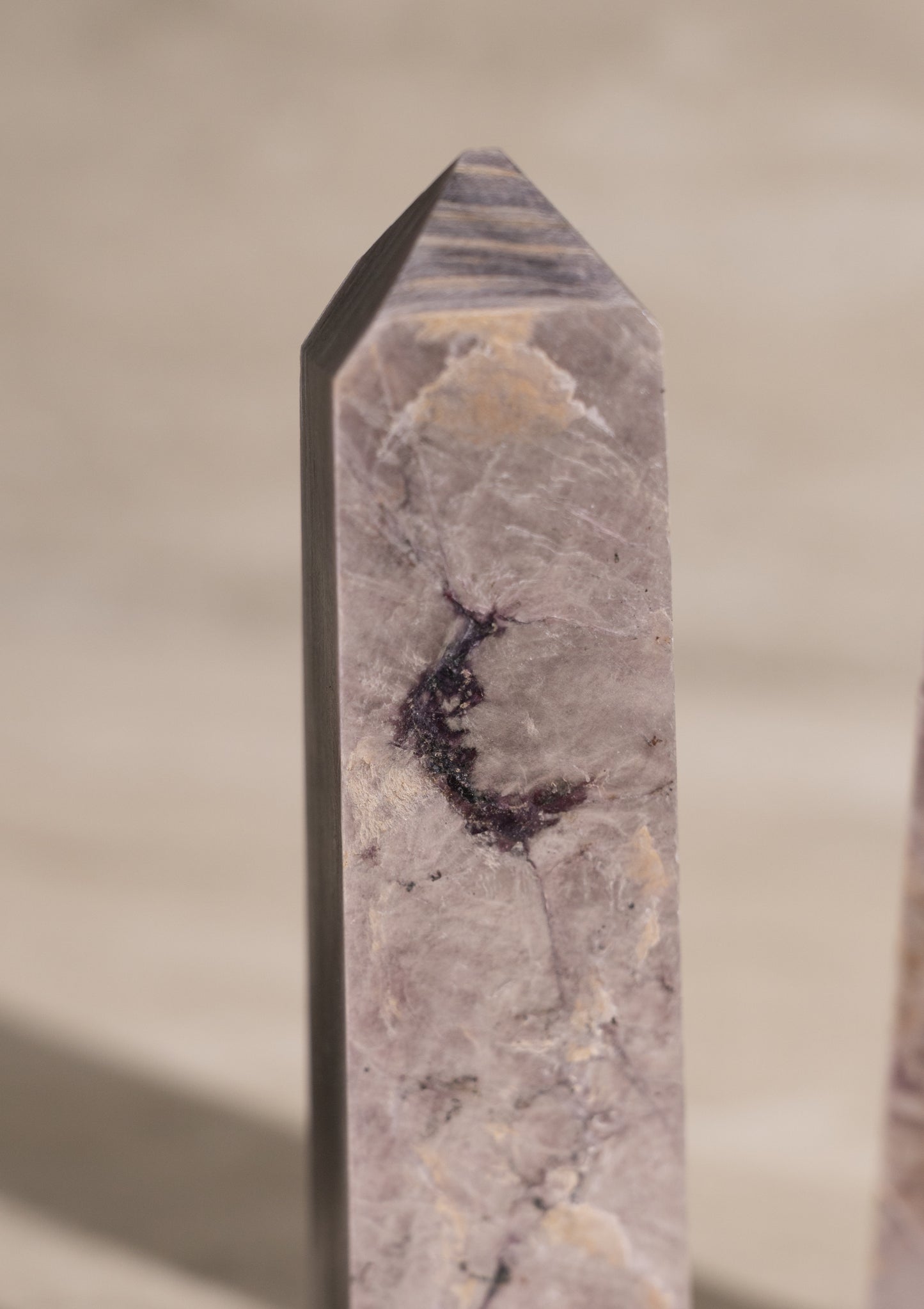 LEPIDOLITE TOWER- SET 5-7"
