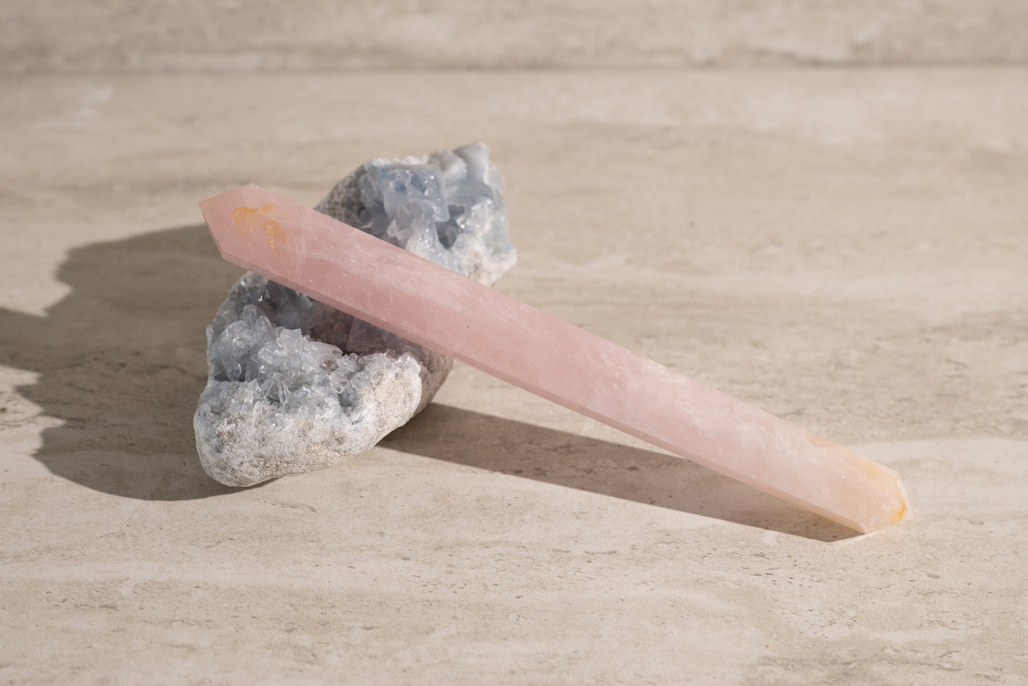 ROSE QUARTZ WAND