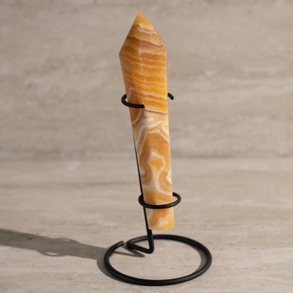 YELLOW CALCITE WAND