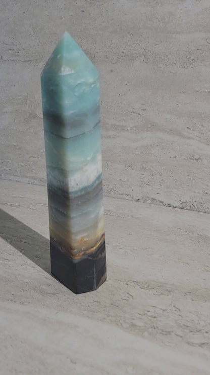 AMAZONITE TOWER- 7-9"