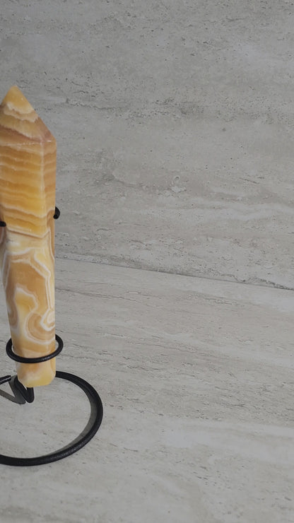 YELLOW CALCITE WAND